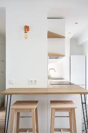 Bar De Cuisine Moderne Style Scandinave Meuble Bar Cuisine Decoration Petit Appartement Bar Appartement