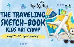 The Traveling Sketch Book Kids Art Camp