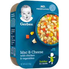 Gerber Graduates Lil Meals Mac Cheese With Chicken Vegetables Shop Food Formula At H E B