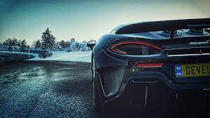 Hd Wallpaper Mclaren 600lt Forza Horizon 4 Car Winter Wallpaper Flare