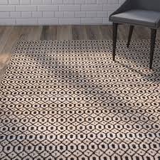 Black And Tan Area Rug Shyla Geometric Handwoven Cotton Black Tan Area Rug Union Rustic Area Rugs Black Area Rugs