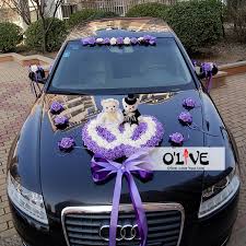Artificial Flowers Wedding Car Decoration Sets Wedding Decoration Flowers Foam Roses Decorative Wedding Car Decorations Wedding Car Wedding Flower Decorations