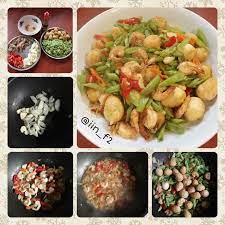 Tumis Buncis Udang Telor Puyuh Sayuran Tumis
