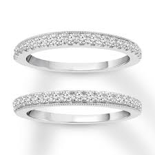Maybe you would like to learn more about one of these? Diamond Wedding Bands 1 2 Ct Tw Round Cut 14k White Gold Kay