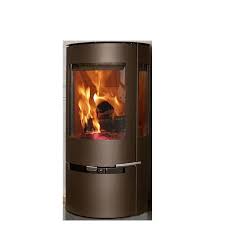 Kaminofen Aduro 9 Stahl Braun Metallic 3 Scheiben 6kw
