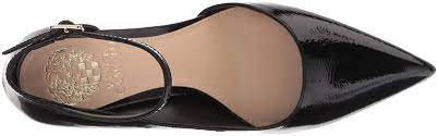 Vince Camuto Womens Marbella Fabric Pointed Toe Ankle Strap Classic Pumps