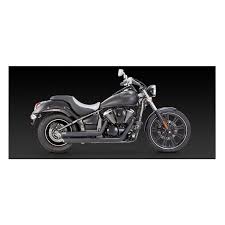 This is my wife's bike, we have to sell as she's had foot surgery and can't support the weight anymore. Vance Hines Twin Slash Staggered Exhaust Kawasaki Vulcan Vn900 2006 2020 Cycle Gear