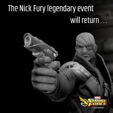 Continuing to serve his country, fury joined s.h.i.e.l. Marvel Strike Force Has Nick Fury Joined Your Roster If Not Don T Worry The Chasing Fury Legendary Event Will Return Facebook