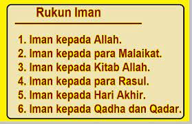 Rukun yang ada pada rukun iman adalah dasar, landasan, atau asas. Pengertian Iman Dan Rukun Iman Dalil Dan Hadist Tentang Rukun Iman Pustakapengetahuan Com