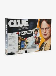 Clue The Office Edition Board Game Hot Topic Exclusive The Office Show Office Birthday Party The Office