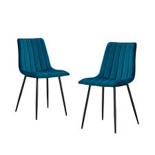 Maybe you would like to learn more about one of these? Tukailai 2 Pcs Velvet Dining Chairs Kitchen Chairs Living Room Chairs With Sturdy Metal Legs Reception Chairs Set Of 2 With Backrest And Padded Seat Blue Buy Online In Bahamas At Bahamas Desertcart Com