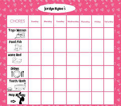 Jordyns Chore Chart Toddler Age 1 3 Diy I Did It