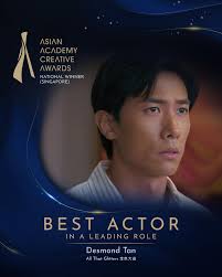 A huge congratulations to @kym_ng, @thedesmondtan and @zetongteoh for their  incredible success at this year's Asian Academy Creative Awards (National  Winners)! Kym Ng and Desmond Tan took home the honors for Best