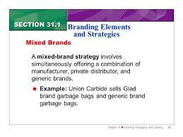 Check spelling or type a new query. Section 31 1 Branding Elements And Strategies Ppt Download