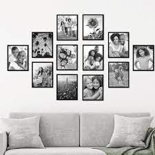 17 Diy Decoration Ideas Using Picture Frames Enhance The Room Decor Photo Wall Decor Family Wall Decor Family Pictures On Wall