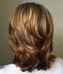 Pretty medium wavy ombre hairstyle. Mid Length Hair With Layers Frisuren Haarschnitt Shag Haarschnitt