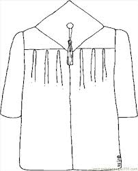 Find all the coloring pages you want organized by topic and lots of other kids crafts and kids activities at allkidsnetwork.com Graduation Gown Images Free Printable Coloring Page Cap And Gown Education School Graduation Cap And Gown Cap And Gown Gowns