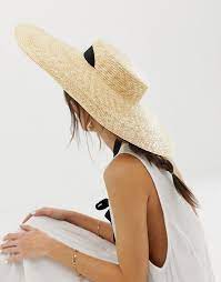 Asos Design Asos Design Natural Straw Flat Boater Straw Hats Outfit Outfits With Hats Hat Fashion
