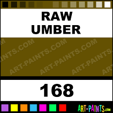 Raw Umber Artist Acrylic Paints 168 Raw Umber Paint Raw