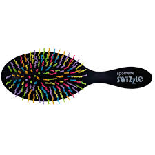 All hair brushes aren't created equally. The Swizzle Detangling Z 2 Brush Spornette