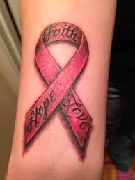 Top 21 meaningful christian tattoo ideas for women. Cancer Ribbon Tattoos Designs Ideas To Give Support To The Sufferers Inspirationseek Com