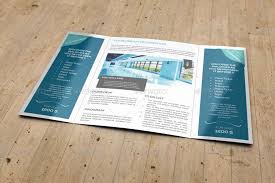 A4 Gatefold Brochure Mockup Brochure Trifold Brochure Template Brochure Template