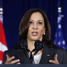 Harris rebukes China in speech