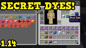 Minecraft 1 14 1 8 Secret New Dyes 4 New Items 3 Renamed