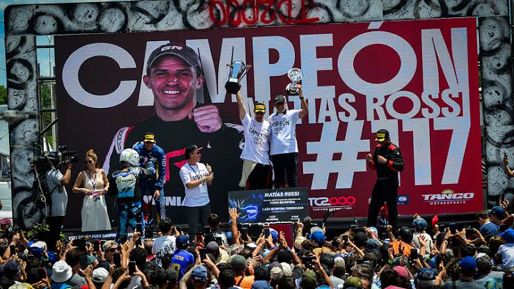 Matías Rossi, primer campeón argentino de la era SUV del TC2000