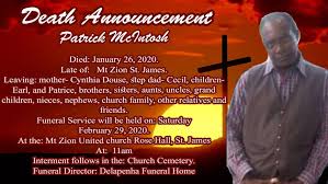 Search for notices of deaths, death announcements and messages. Death Announcement Patrick Delapenha Funeral Home Facebook