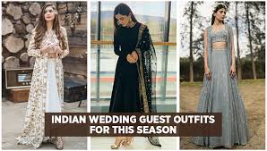 Indian wedding clothes are elaborate set of clothes worn by the bride, bridegroom and other relatives attending the wedding. 7 Indian Wedding Guest Outfits For This Season G3 Fashion