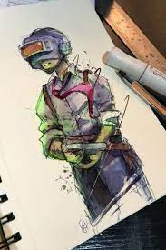 صور خلفيات للهواتف Pubg Mobile Wallpapers Drawing Wallpaper Mobile Art Art Drawings
