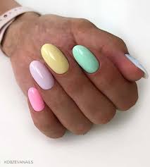 However, not everyone wants to rock super long talons. Pastel Rainbow Acrylic Nails Nail And Manicure Trends