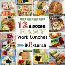 This Genius List Of Brown Bag Lunch Ideas Easy Lunches For Work Work Lunch Lunch
