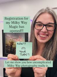 The wait is over… 🎉Milky Way Magic registration is officially OPEN!🥳 If  you've been dreaming of capturing stunning Milky Way images without feeling  overwhelmed, this is your moment. Milky Way Magic is
