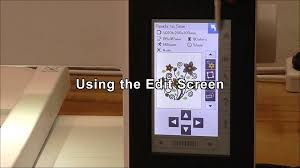 A Demonstration Of How To Use The Janome Memory Craft 500e Embroidery Only Janome Embroidery Machine Janome Memory Crafts
