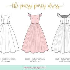 Maybe you would like to learn more about one of these? Patsy Party Dress All Sizes Rebecca Page Tea Dress Pattern Party Dress Patterns Free Pdf Sewing Patterns