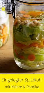 Fermentierter Spitzkohl Mit Mohre Und Paprika Rezept Spitzkohl Rezepte Einmachrezepte