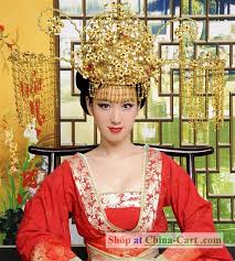 Traditional Chinese Empress Headdress Set Costume Hair Accessories Tiara Hairstyles Chinese Traditional Costume