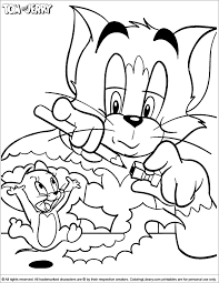 Coloring pages tom and jerry free to print. Tom And Jerry Coloring Book Printable Coloring Library