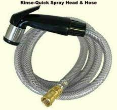 Kitchen faucet extender long hose portable telescopic shower nozzle sink sprayer. Kitchen Sink Faucet Sprayer Assembly Universal Fit Black Plastic Head Hose New For Sale Online