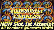 Midnight Express Slot Machine, My 1st Attempt - Live Play and ...