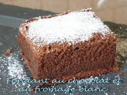 Recette De Fondant Au Chocolat Et Au Fromage Blanc Recette Recette Fondant Au Chocolat Fondant Au Chocolat Chocolat