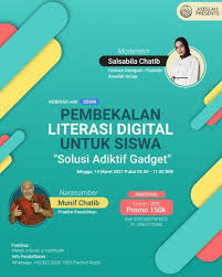 Do you enjoy extraordinary posters? Zaman Ini Kemampuan Literasi Digital Wajib Untuk Anak Kita Atmago