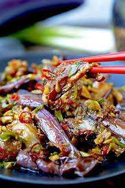Chinese Eggplant With Garlic Sauce This Is A Quick And Easy Dish That S Sweet Tangy With A Little Heat The Eg Eggplant Recipes Easy Recipes Eggplant Dishes