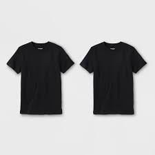 Boys 2pk Short Sleeve T Shirt Cat Jack Black Target Membuat Baju Kaos Baju Kaos