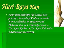 Hari Raya Haji Hari Raya Aidiladha Ppt Download