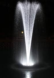 Ocean Mist Small Floating Fountain 48 White Led Lights 600gph Submersible Pump Ponds Watergardens Swimming Pools Water Fountain Pool Fountain Fountain Lights