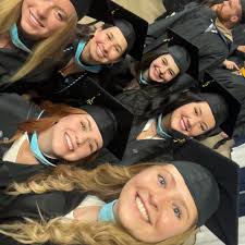 Caps off to our amazing 16 students who graduated with their Masters of  Education in Special Education this Spring! 🎓To Amy, Sophia, Hanna, Emily,  Emma, Lindsey, Morgan, Gina, Megan, Bailey, Riley, DeAsia,