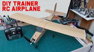 Rc Trainer Model Ucak Yapimi Yeni Baslayanlar Icin Egitim Tipi Uzaktan Arduino Projeleri Ucak Uzatma Kablosu